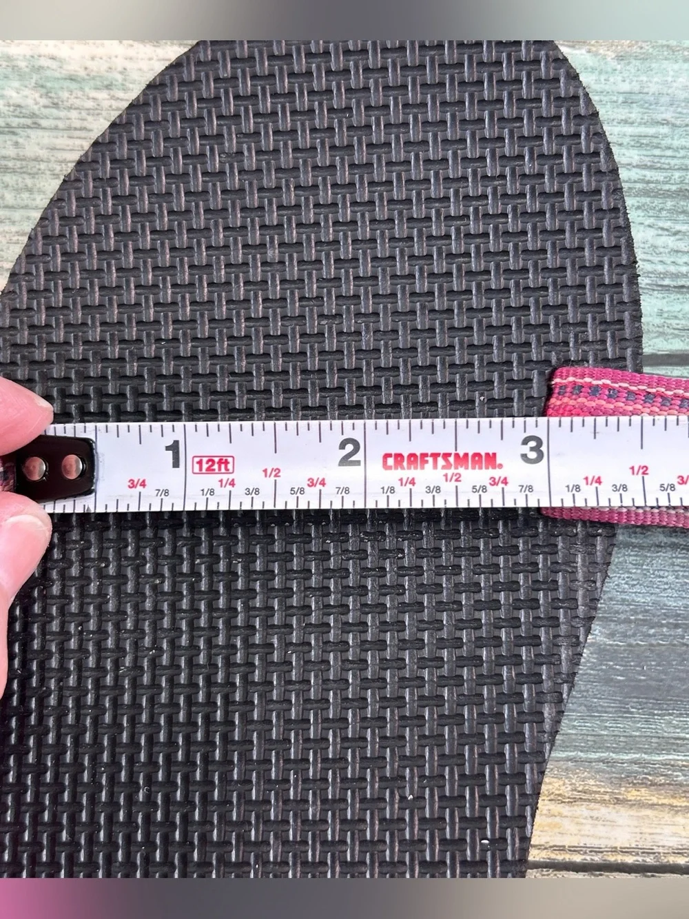 Teva Original Universal Strappy Sandals Womens 7 Pink Nylon Adjustable Straps